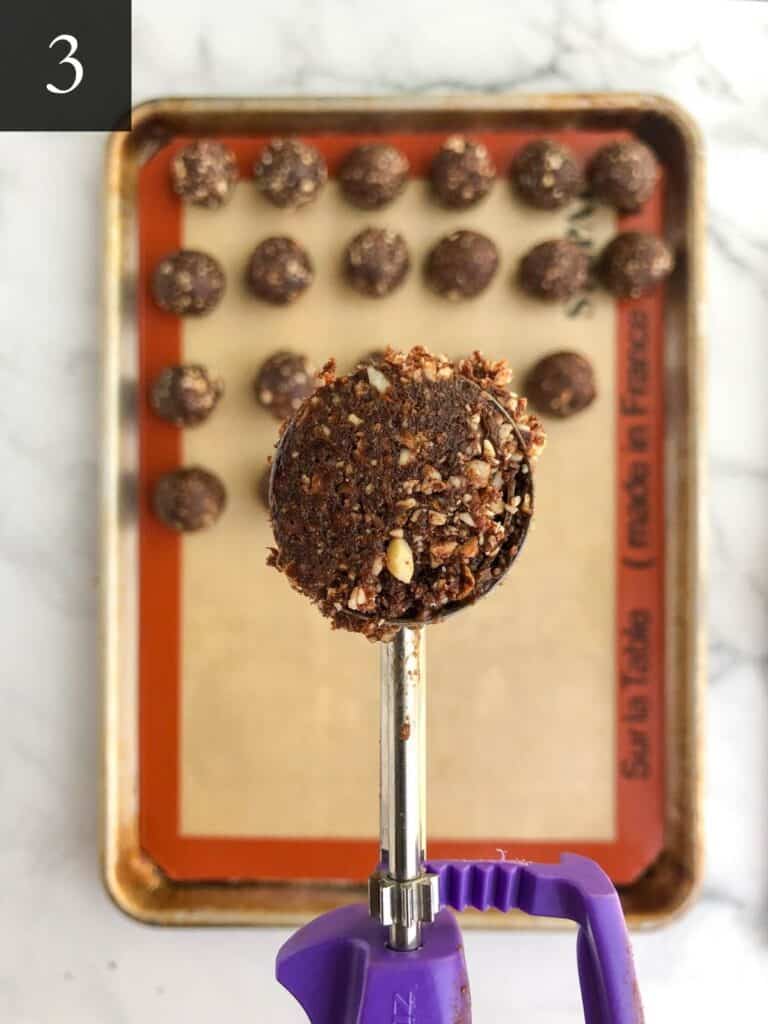 chocolate espresso energy bars cookie scoop