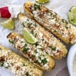 grilled Mexican street corn