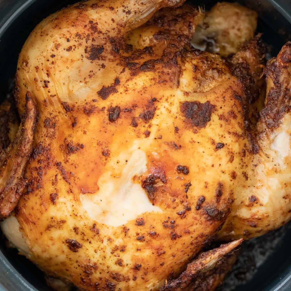 whole chicken in air fryer