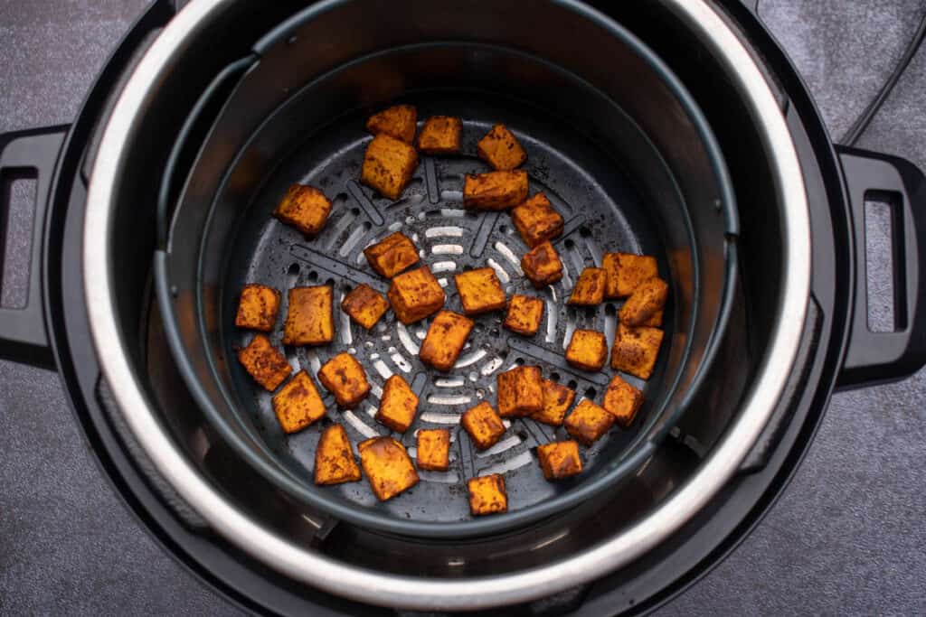 Air Fryer Sweet Potato Cubes - Aubrey's Kitchen